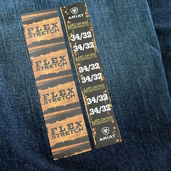 NWOT Men’s Ariat M5 Low Rise Straight Leg 34/32 flex stretch - Picture 5 of 5